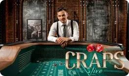 Live Craps slot at Slots Charm Casino