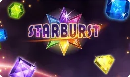 Starburst slot at Slots Charm Casino